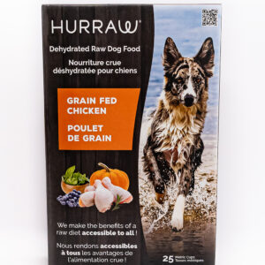 HURRAW Dehydrated Raw Dog Food Grain Fed Chicken