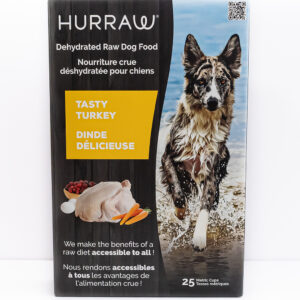 HURRAW Dehydrated Raw Dog Food Tasty Turkey