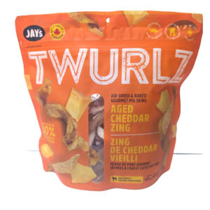 Twurls Naturally Flavored Pig Skin Chedder