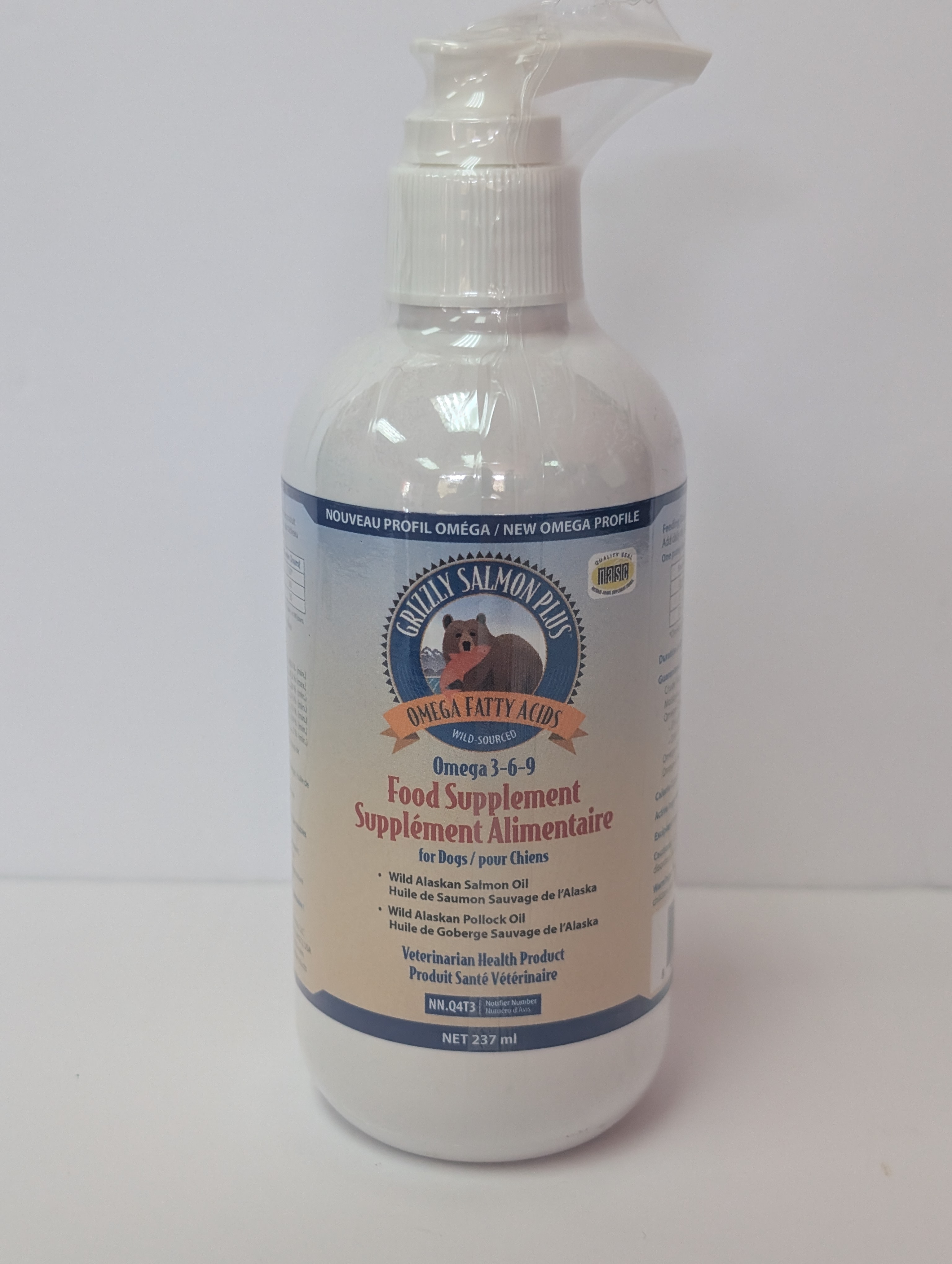 Grizzly Salmon Oil Plus - 237ml