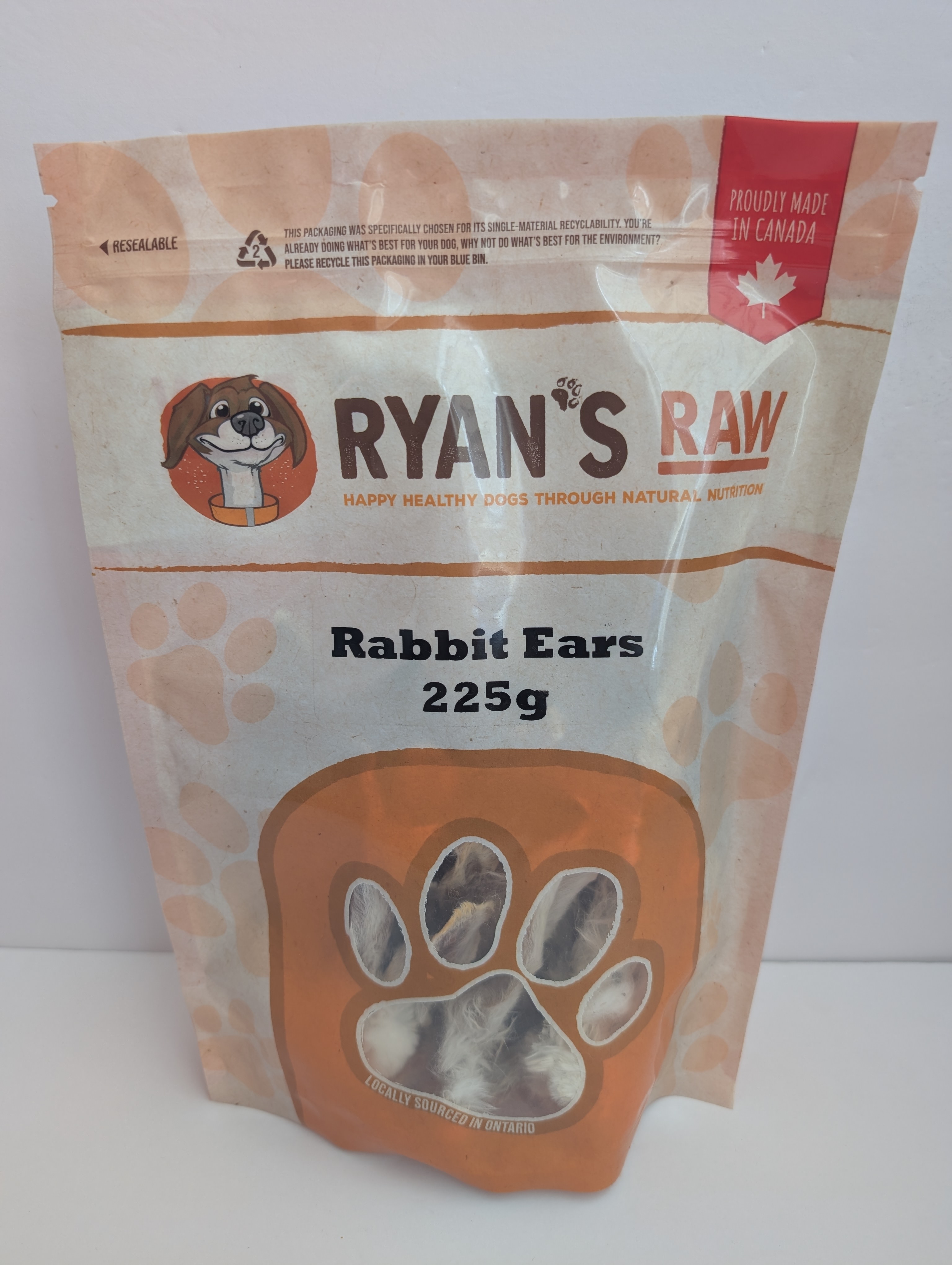 Rabbit Ears - Dehydrated - 225g