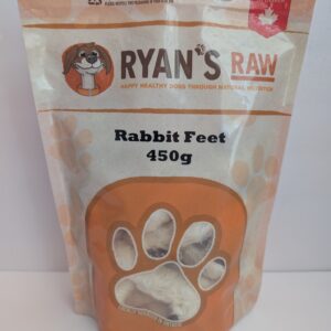 Rabbit Feet - Dehydrated - 450g 