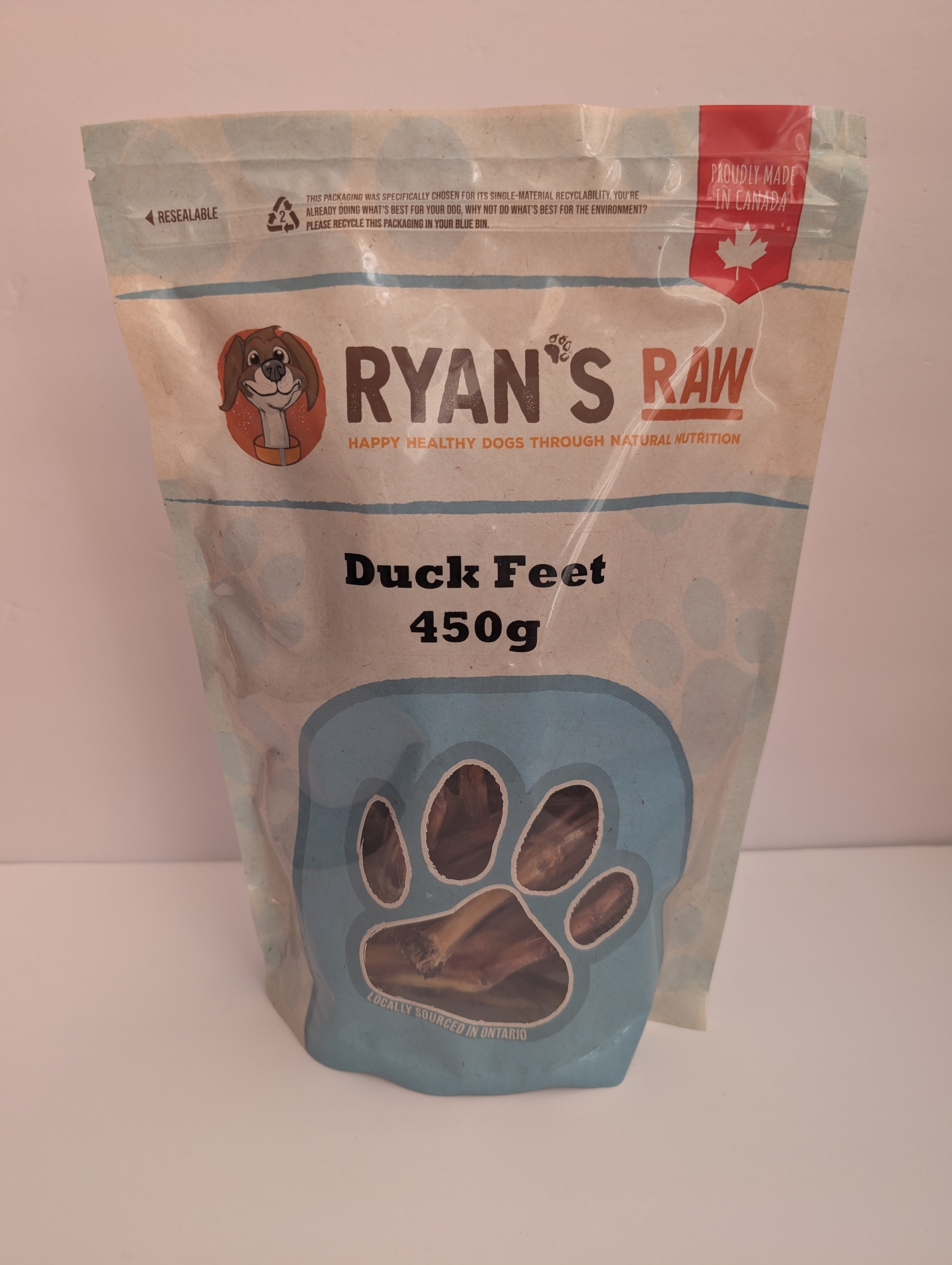 Duck Feet - Dehydrated - 450g