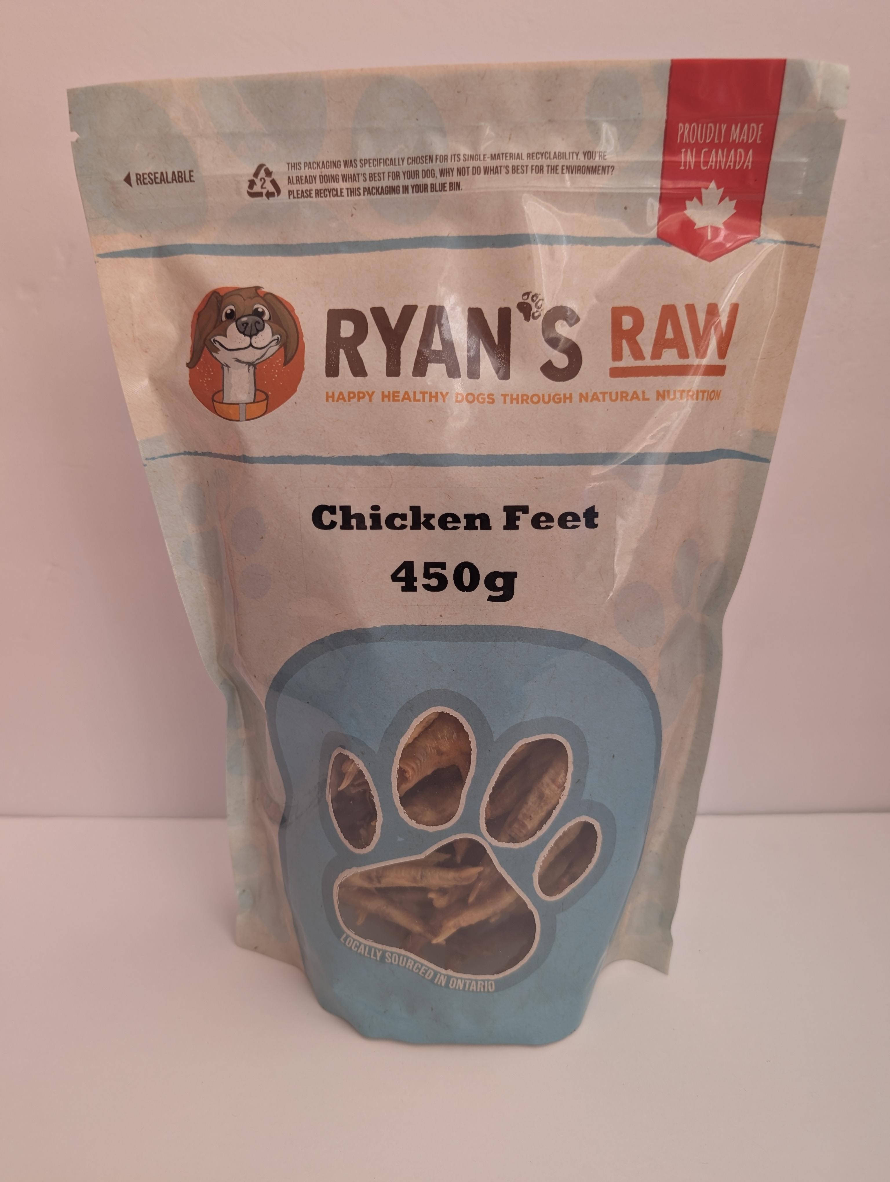 Chicken Feet - Dehydrated - 450g