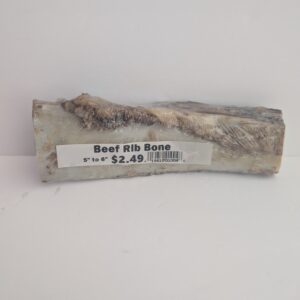Beef Rib Bone - Dehydrated - 5 to 6 inch
