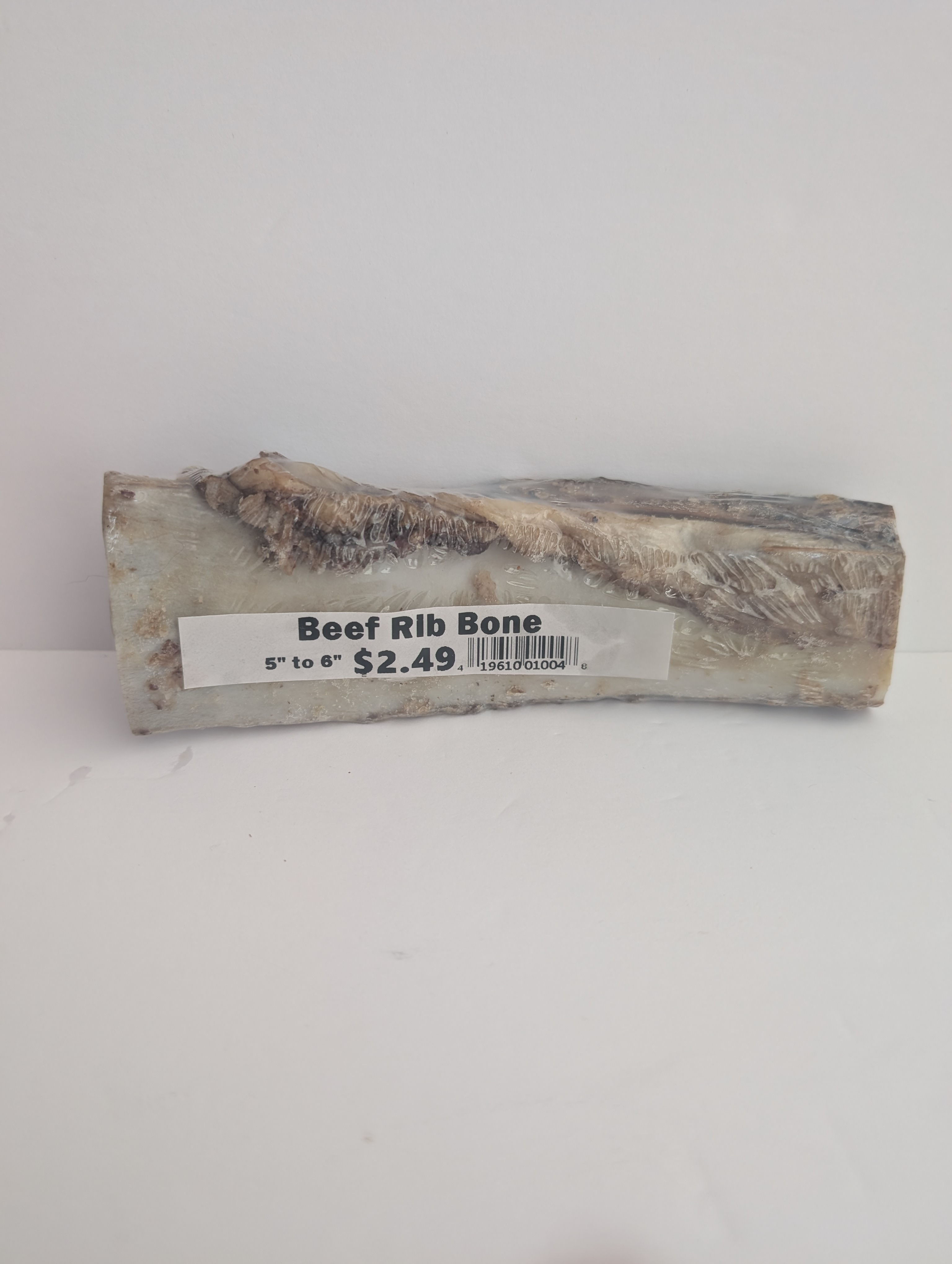 Beef Rib Bone - Dehydrated - 5 to 6 inch