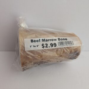 Beef Marrow Bone - Dehydrated - 3 to 4 inch
