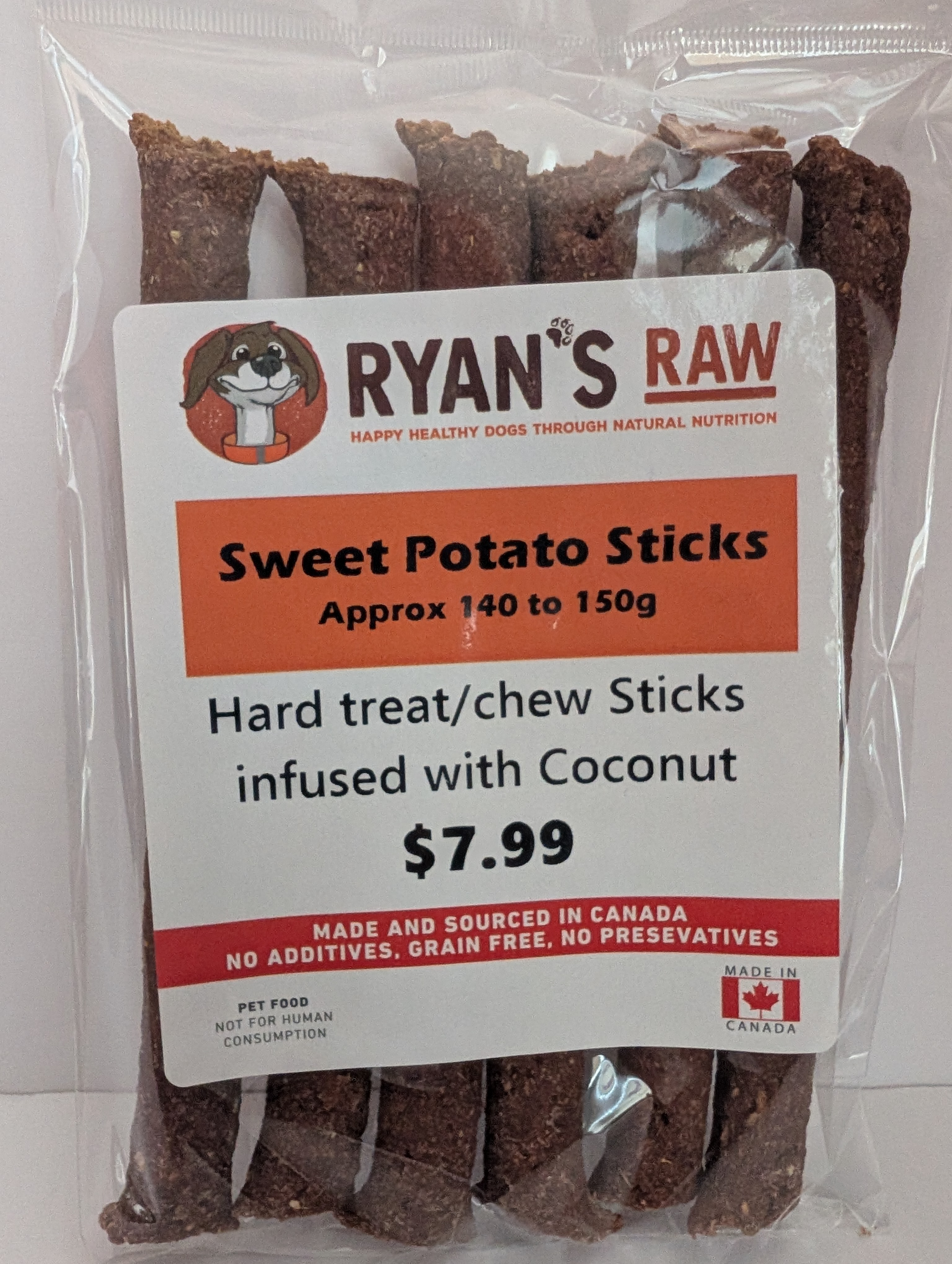 Sweet Potato with Coconut Sticks - 6pk