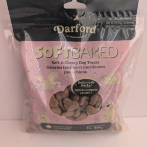 Darford Deliciously Ducky Premium Soft Baked Dog Treats 1lb Bag