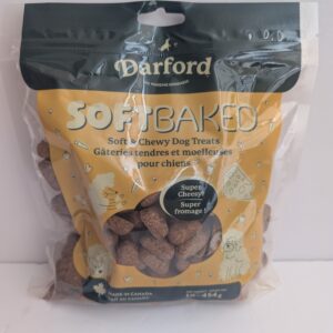 Darford Super Cheesy Premium Soft Baked Dog Treats 1lb Bag