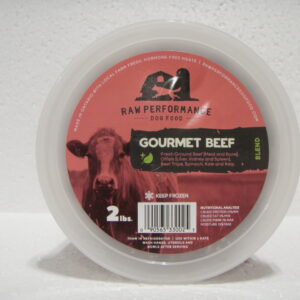 Raw Performance Gourmet Beef - 2lb tub