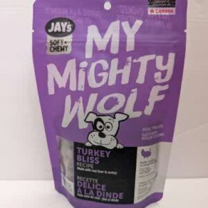 Mighty Wolf Treats Turkey Soft & Chewy - 150g