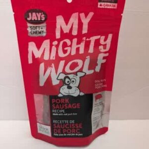 Mighty Wolf Treats - Pork Soft & Chewy - 150g