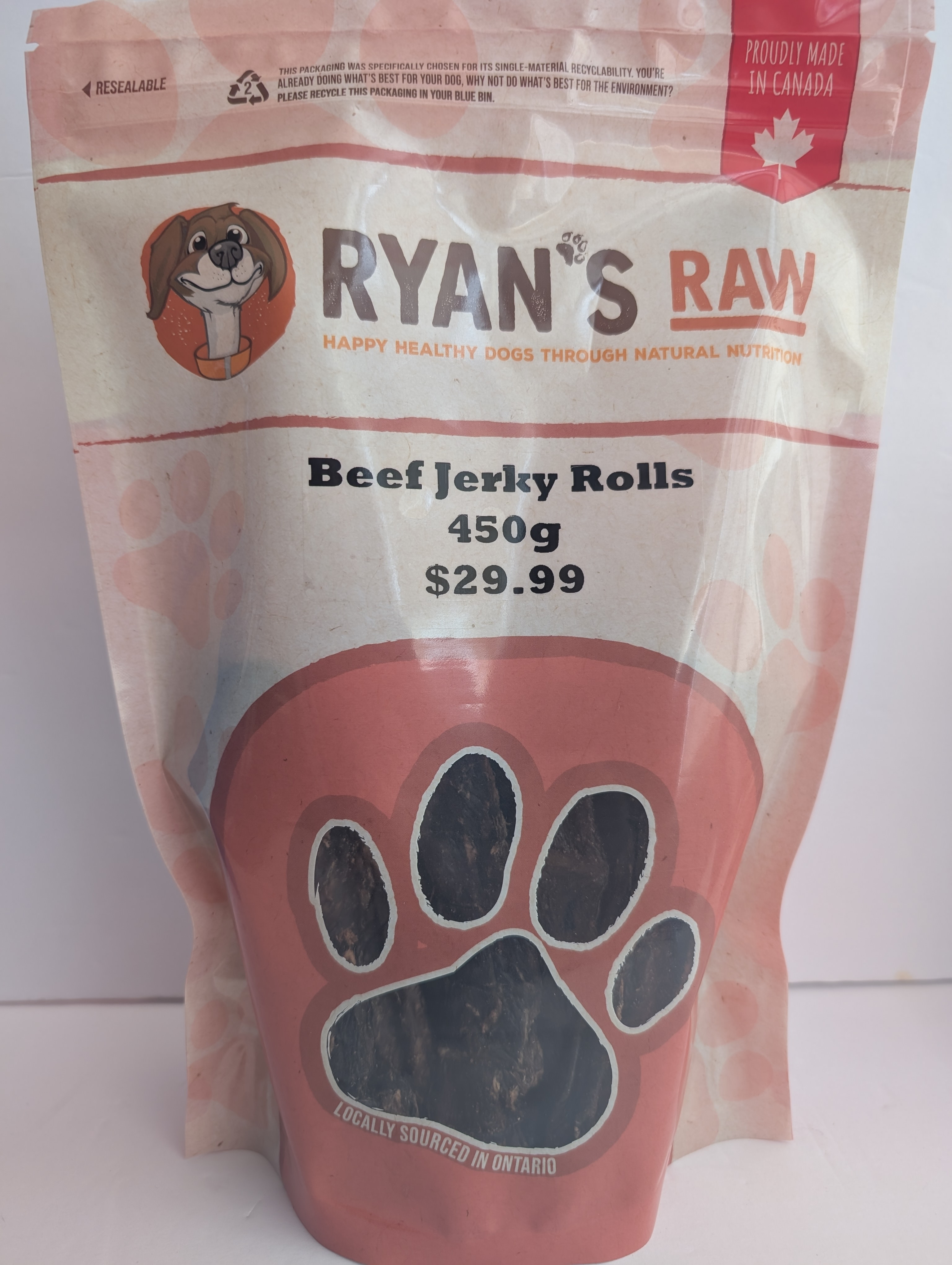 Beef Jerky Rolls - 450g